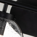 Bad-Wandleuchte Hollis (schwarz) 2x - Elstead Lighting