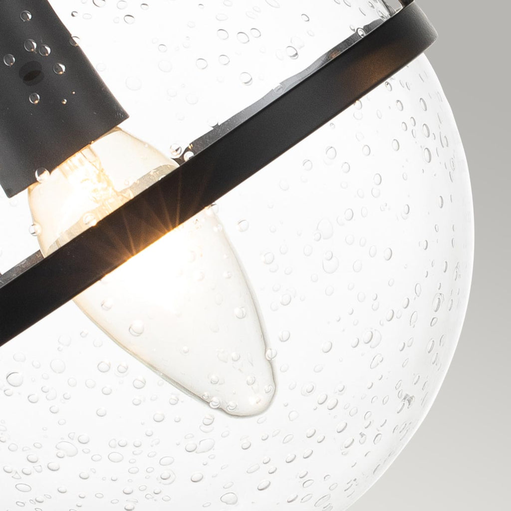 Bad-Wandleuchte Hollis (schwarz) 2x - Elstead Lighting