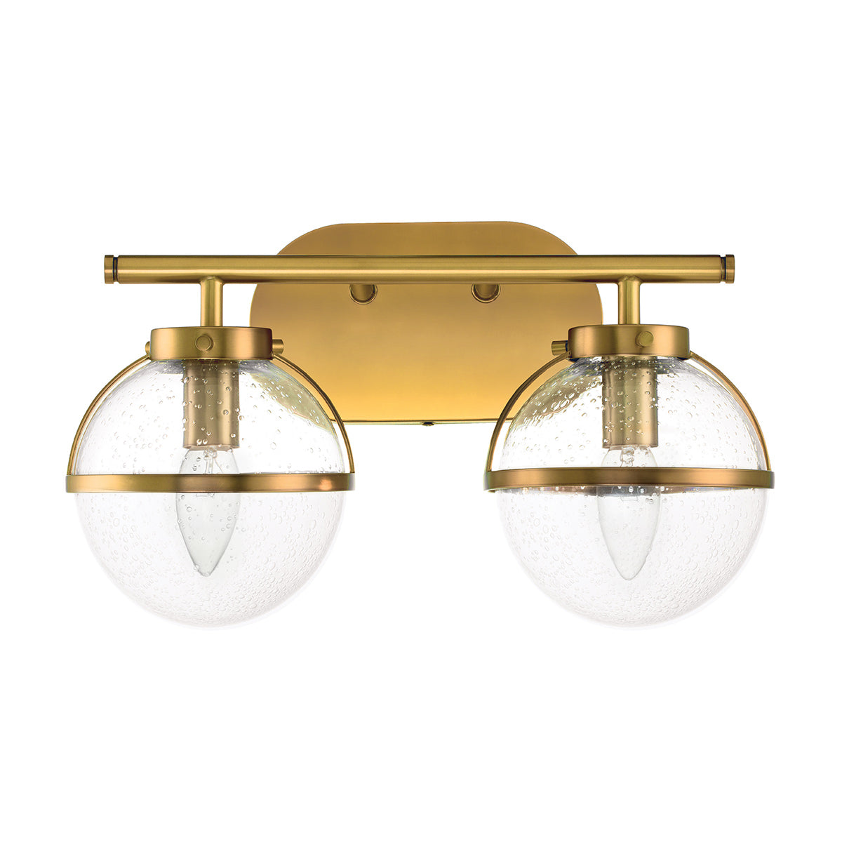 Bad-Wandleuchte Hollis (messingfarben) 2x - Elstead Lighting