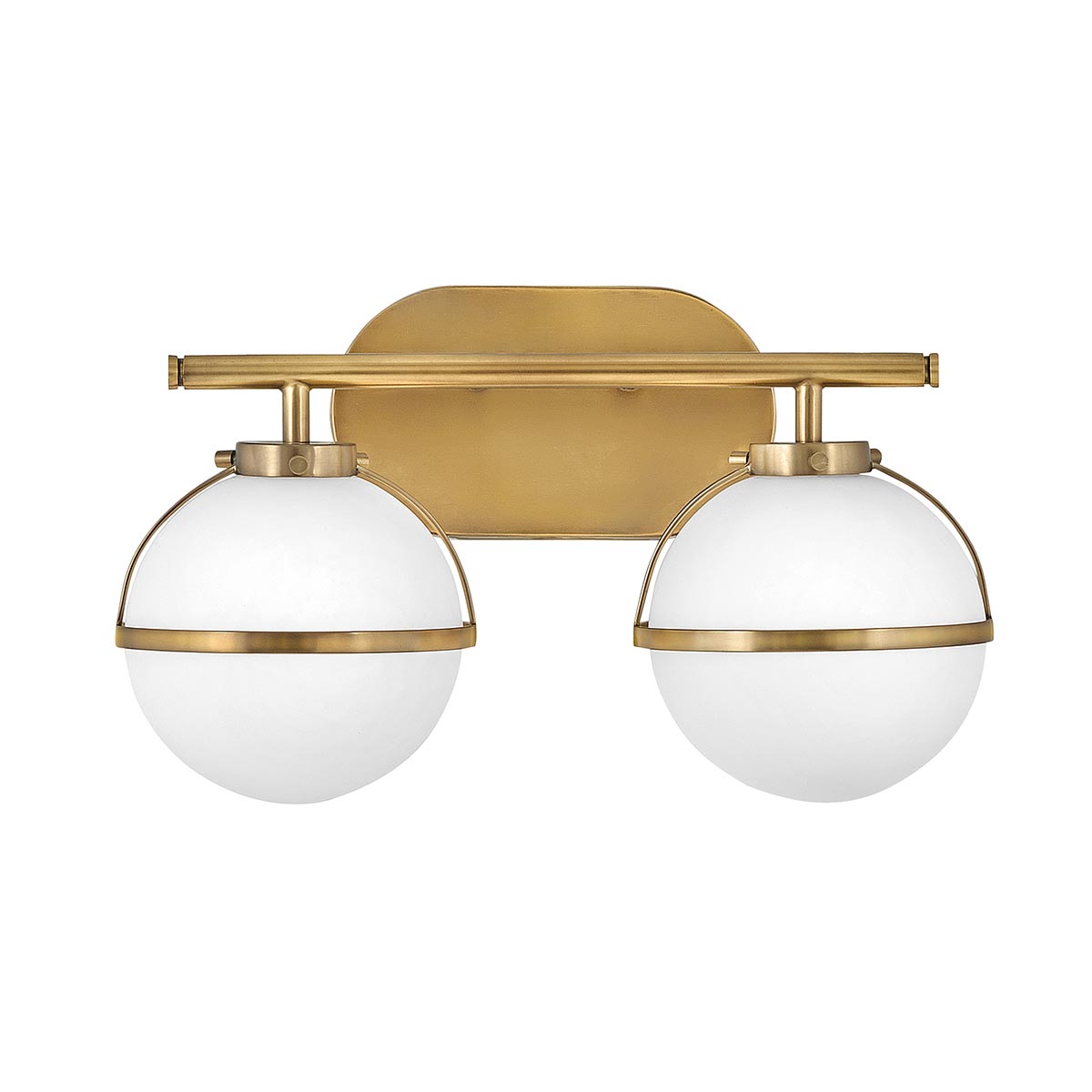 Bad-Wandleuchte Hollis (messingfarben) 2x - Elstead Lighting