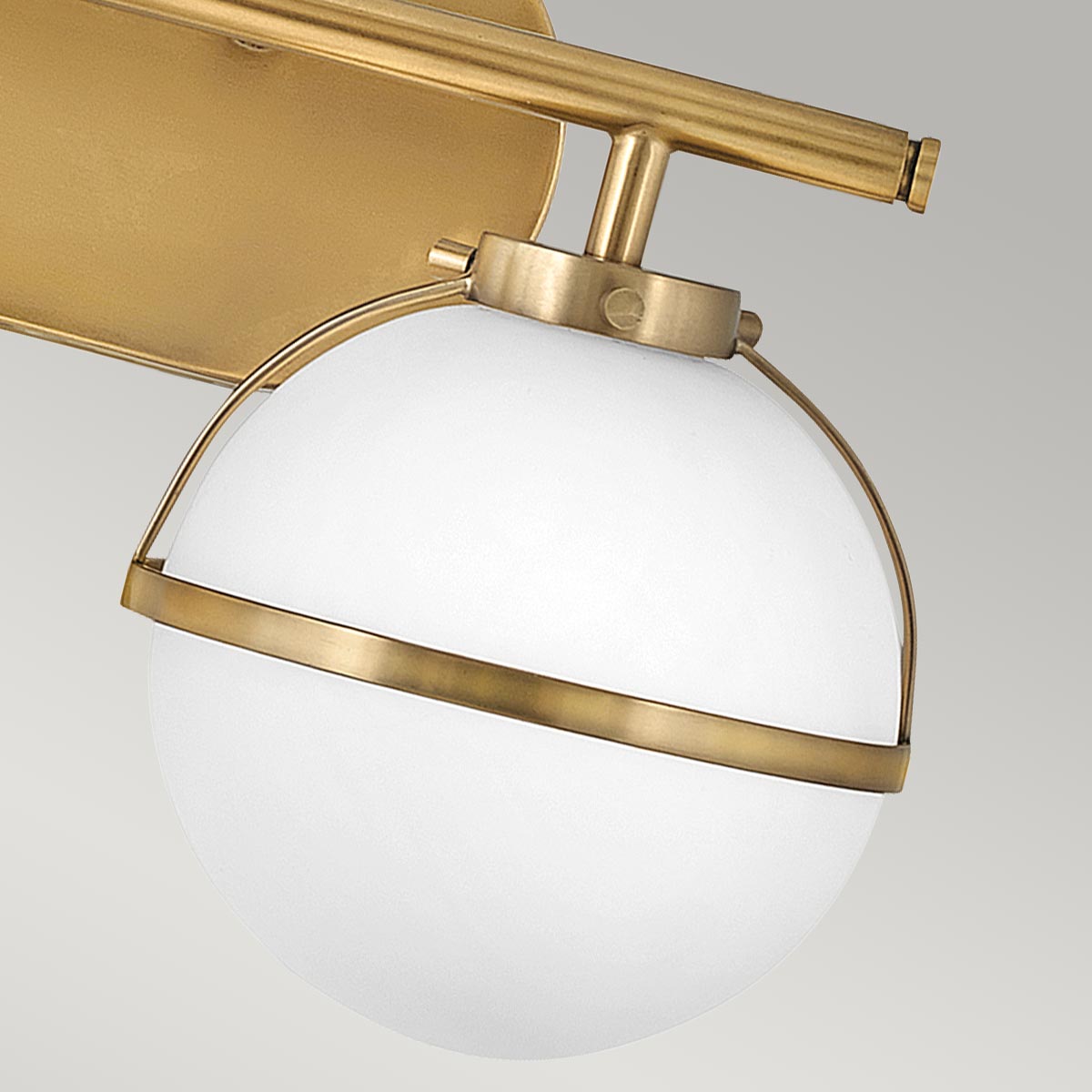 Bad-Wandleuchte Hollis (messingfarben) 2x - Elstead Lighting