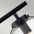 Bad-Wandleuchte Hollis (schwarz) 3x - Elstead Lighting