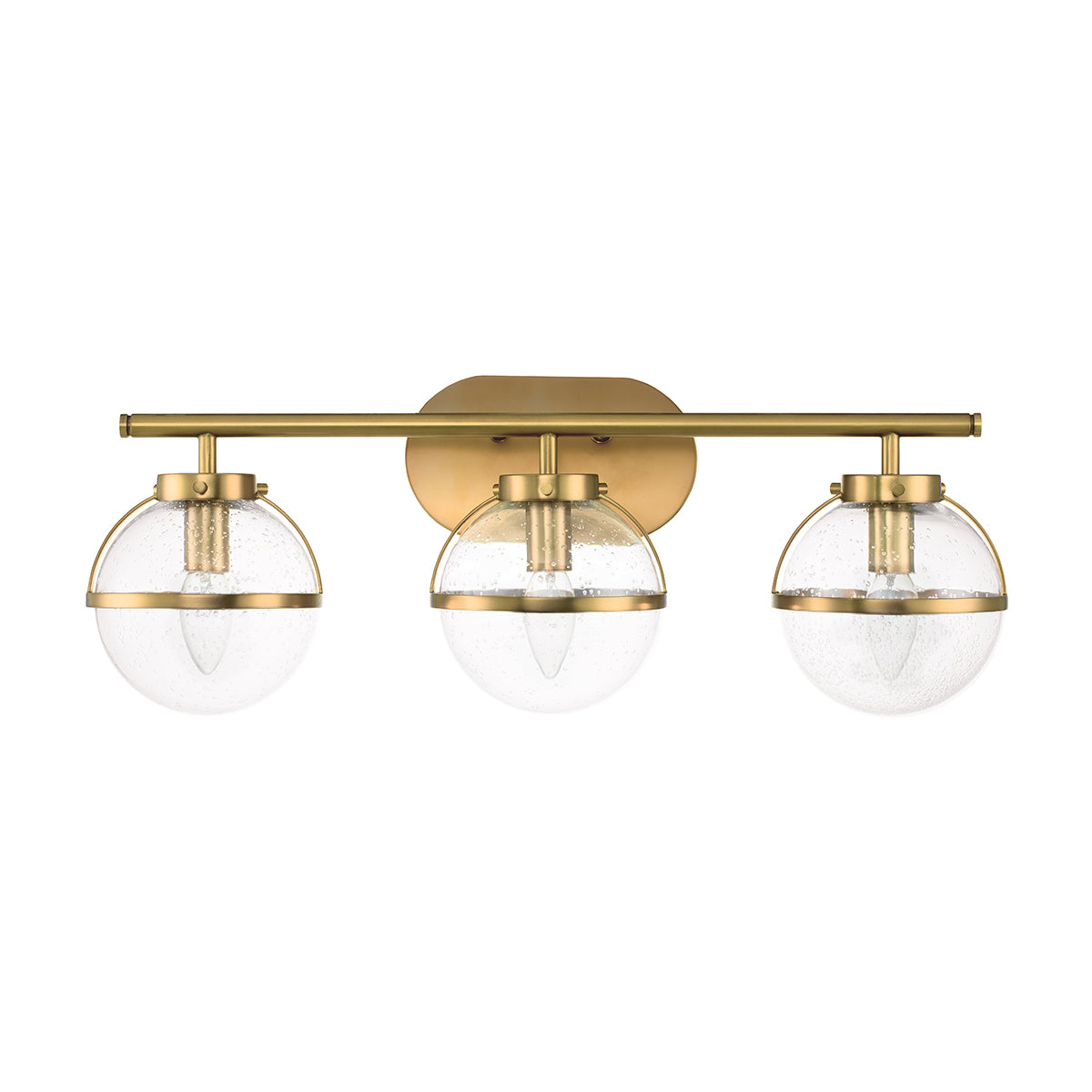 Bad-Wandleuchte Hollis (messingfarben) 3x - Elstead Lighting