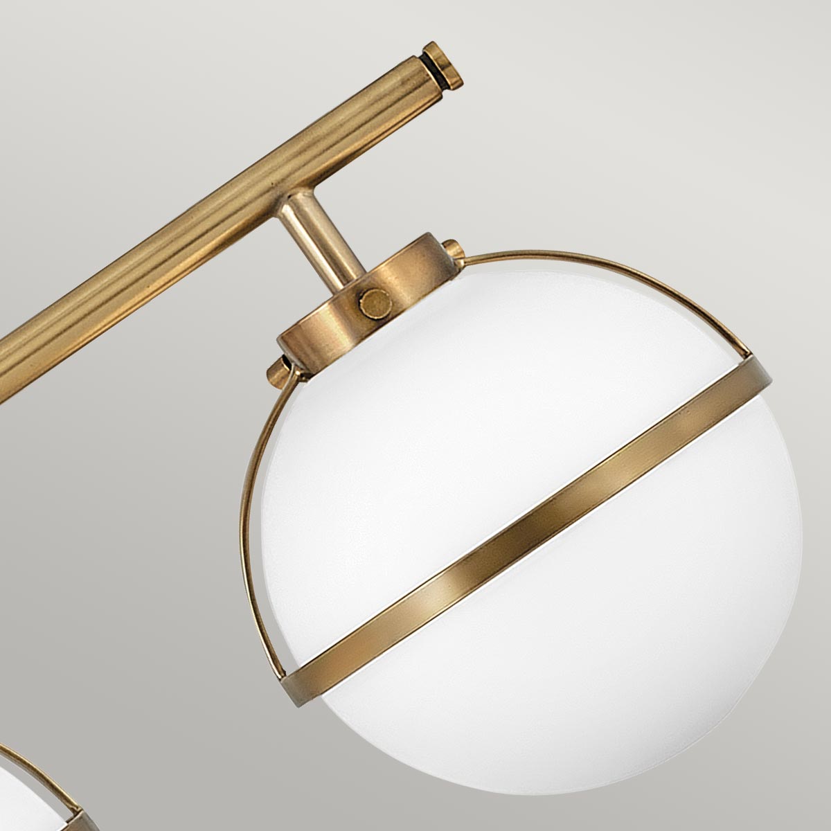 Bad-Wandleuchte Hollis (messingfarben) 3x - Elstead Lighting