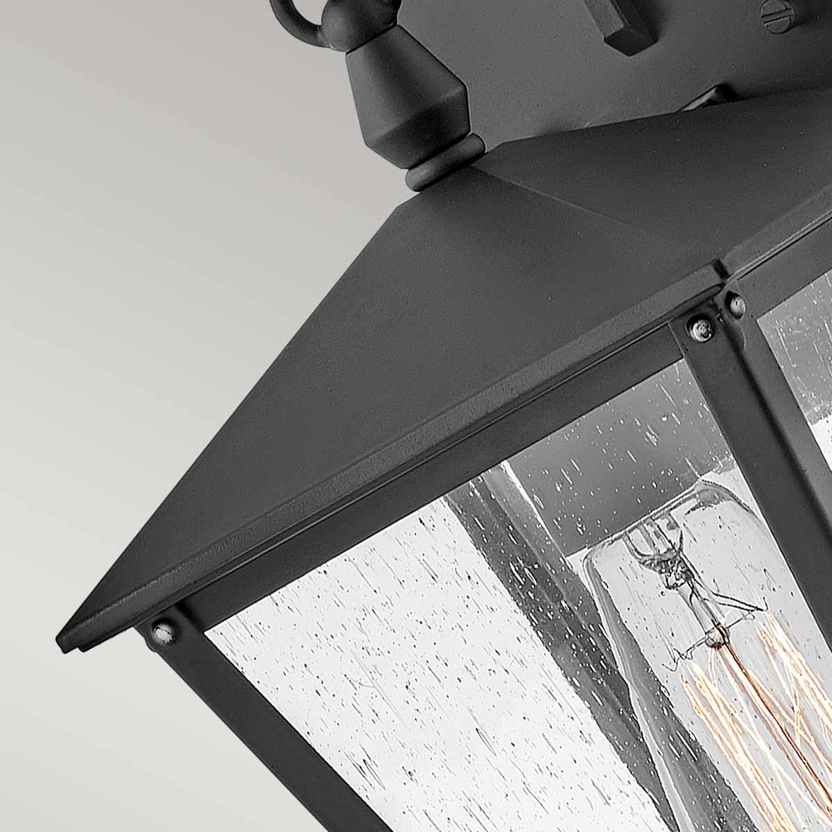 Außen-Wandleuchte Huntersfield (schwarz) 1x - Elstead Lighting