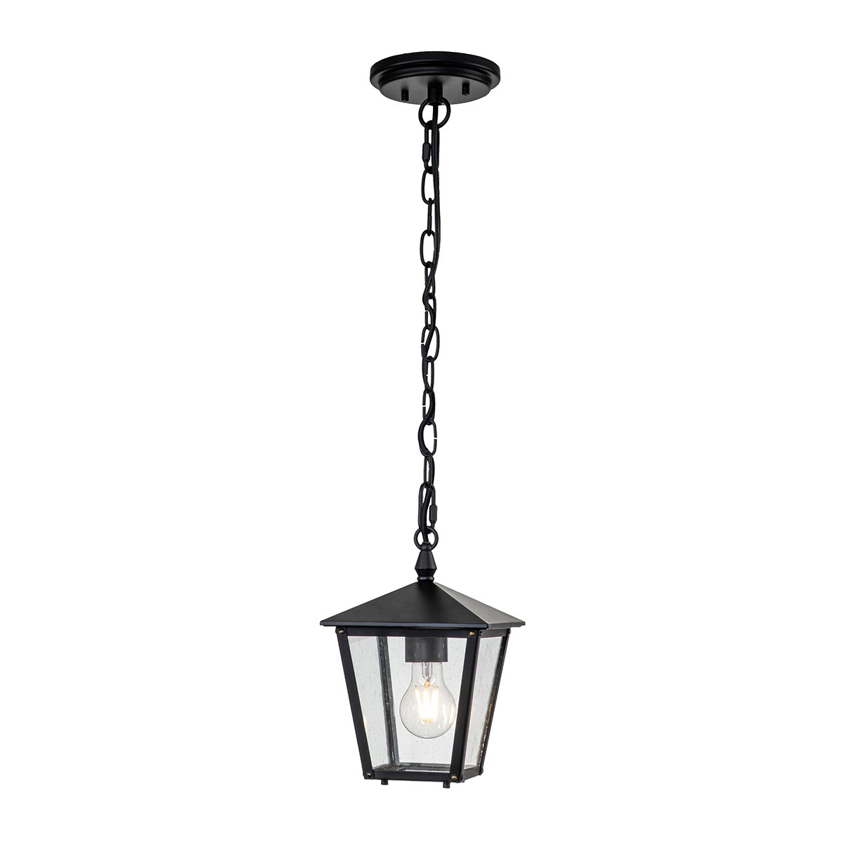 Außen-Pendelleuchte Huntersfield (schwarz) 1x - Elstead Lighting