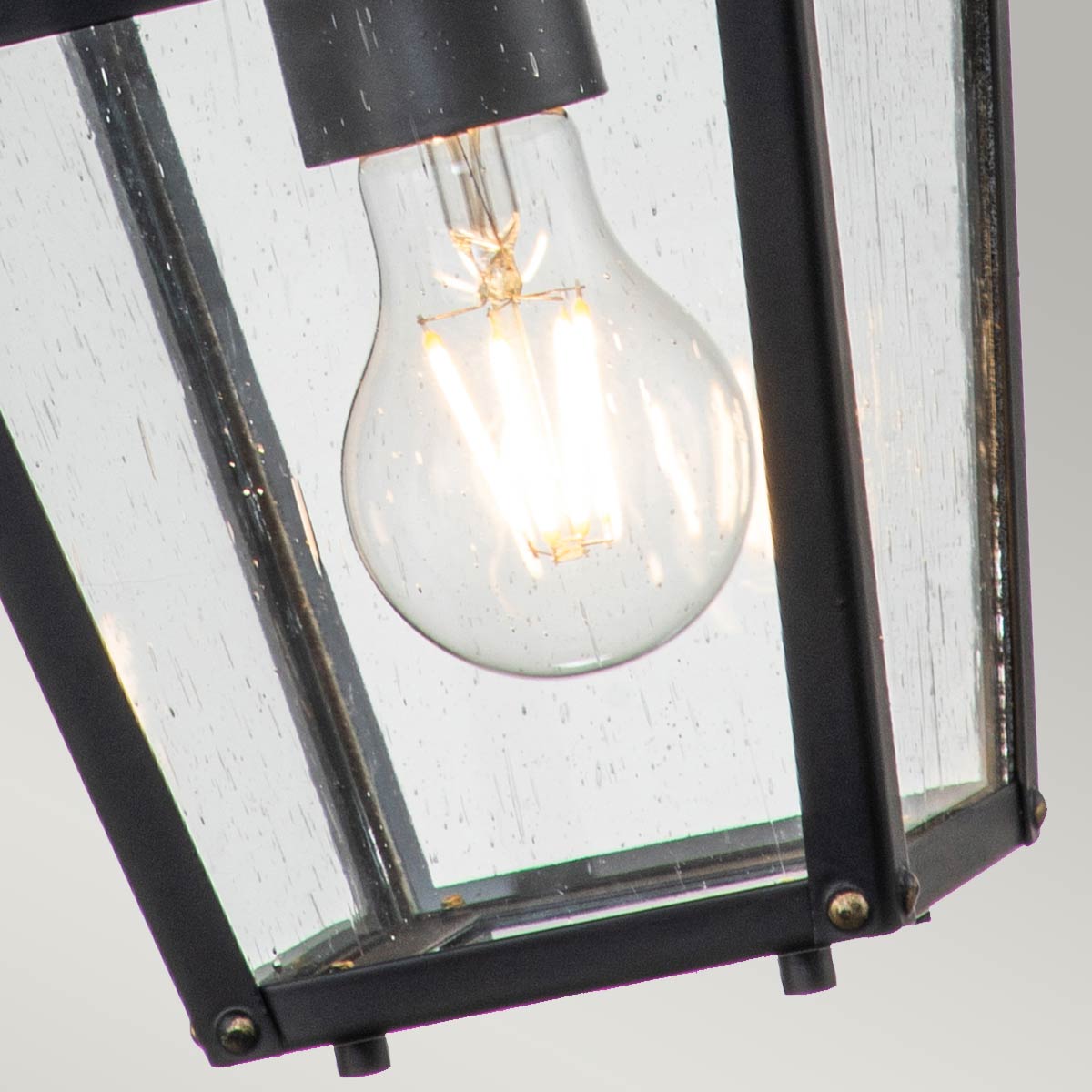 Außen-Pendelleuchte Huntersfield (schwarz) 1x - Elstead Lighting