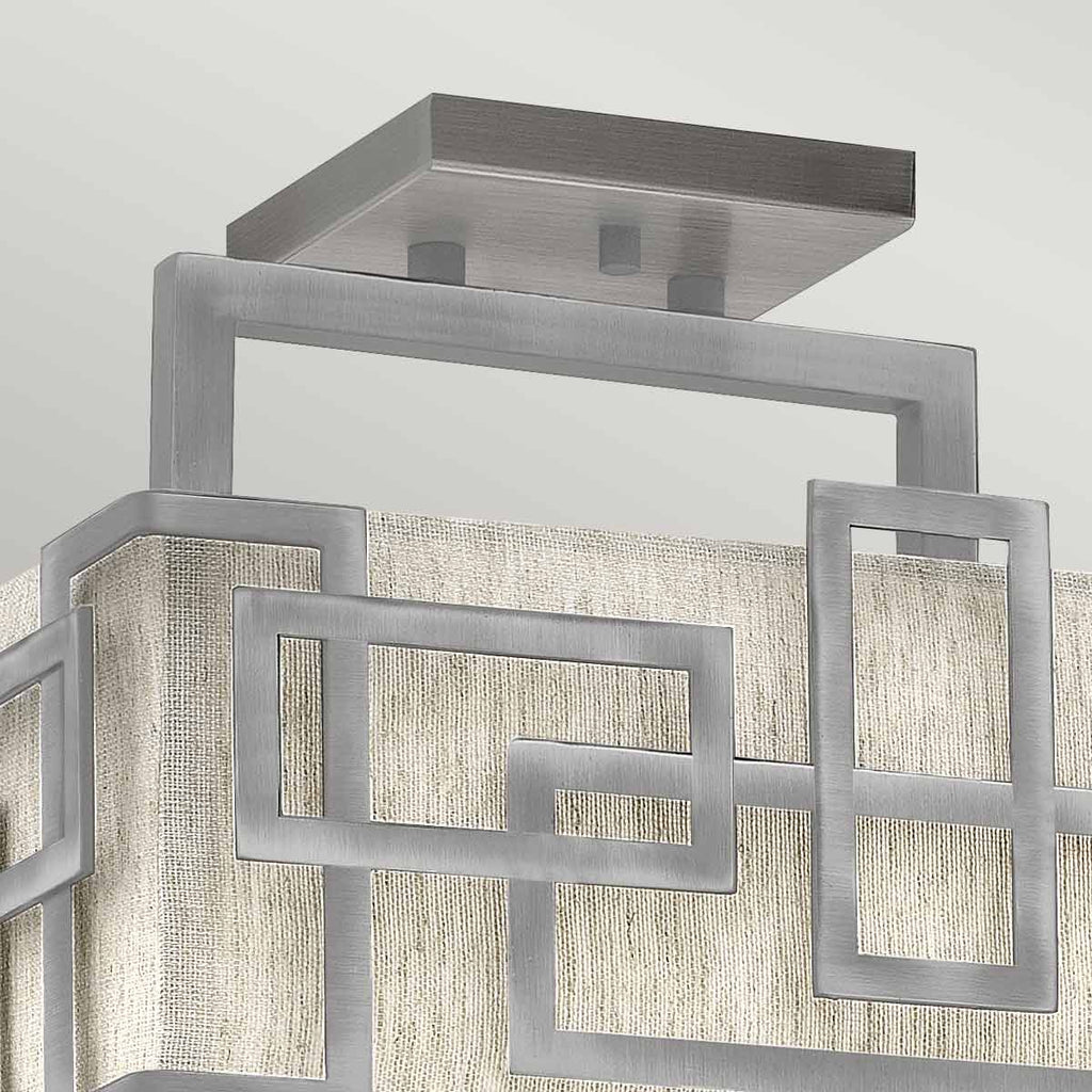 Deckenleuchte Lanza (Nickel) 3x - Elstead Lighting