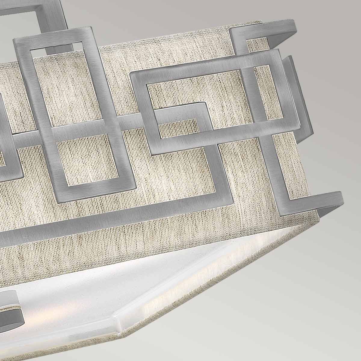 Deckenleuchte Lanza (Nickel) 3x - Elstead Lighting