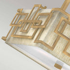 Deckenleuchte Lanza (bronzefarben) 3x - Elstead Lighting