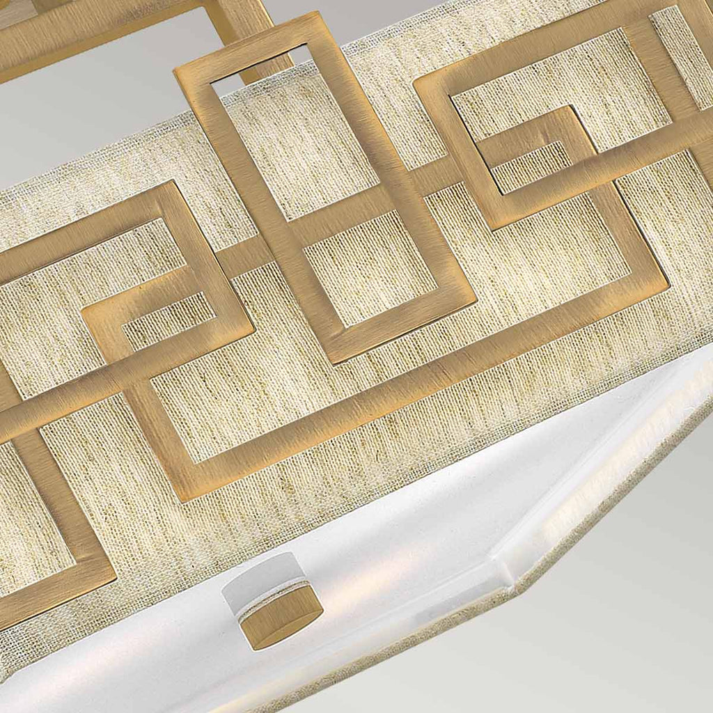 Deckenleuchte Lanza (bronzefarben) 3x - Elstead Lighting