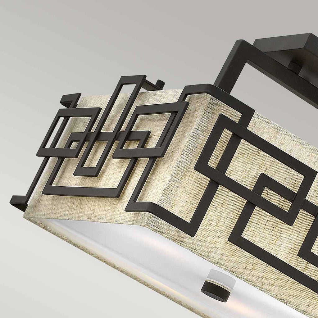 Deckenleuchte Lanza (bronzefarben) 3x - Elstead Lighting