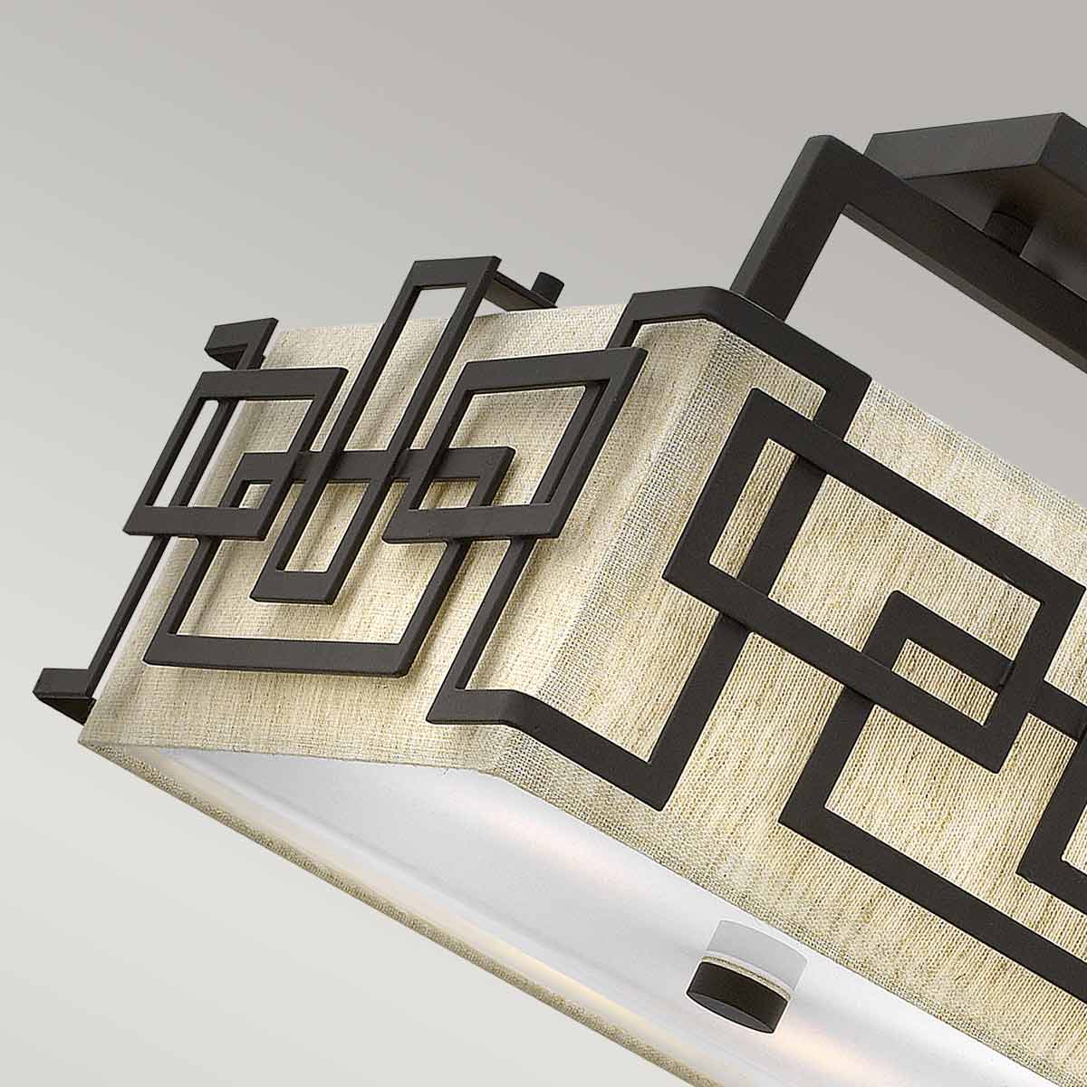 Deckenleuchte Lanza (bronzefarben) 3x - Elstead Lighting