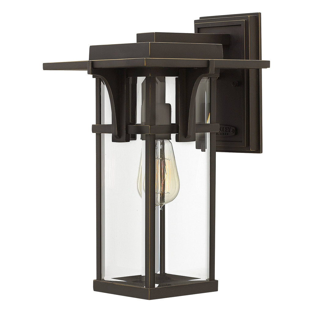 Außen-Wandleuchte Manhattan (bronzefarben) 1x - Elstead Lighting