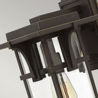 Außen-Wandleuchte Manhattan (bronzefarben) 1x - Elstead Lighting
