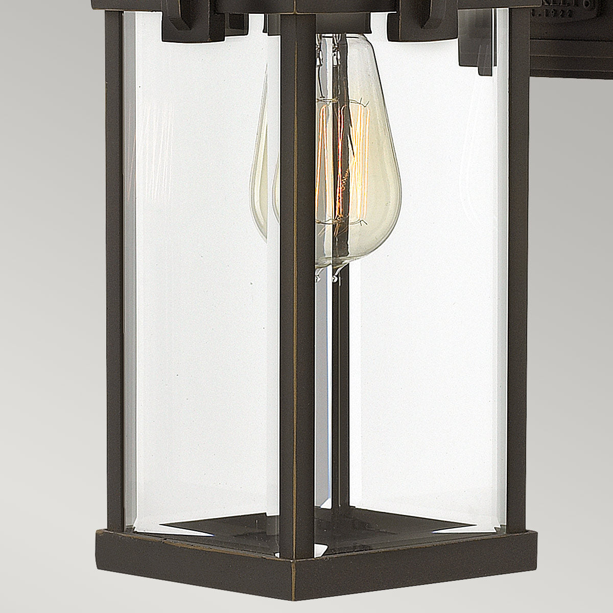 Außen-Wandleuchte Manhattan (bronzefarben) 1x - Elstead Lighting
