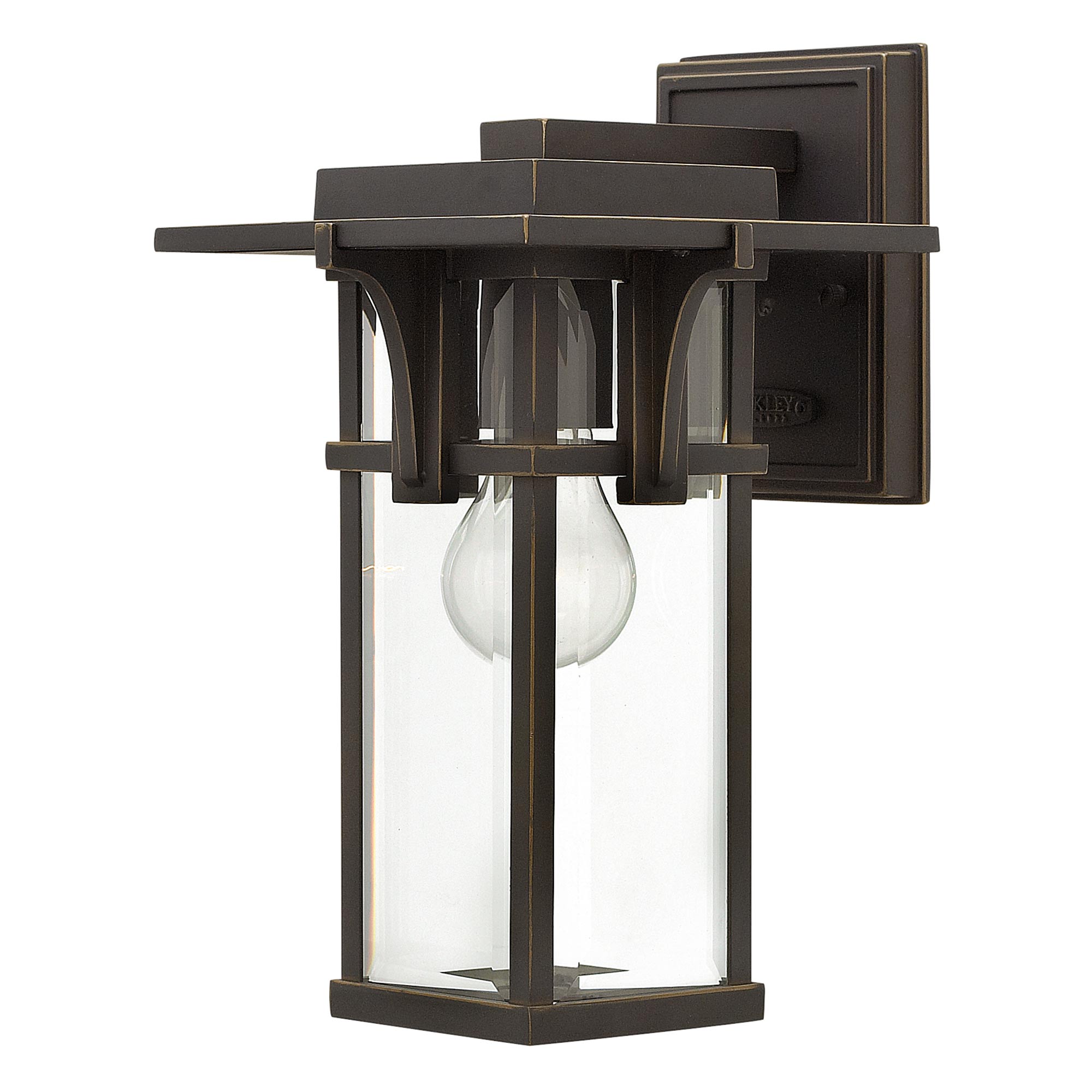 Außen-Wandleuchte Manhattan (bronzefarben) 1x - Elstead Lighting