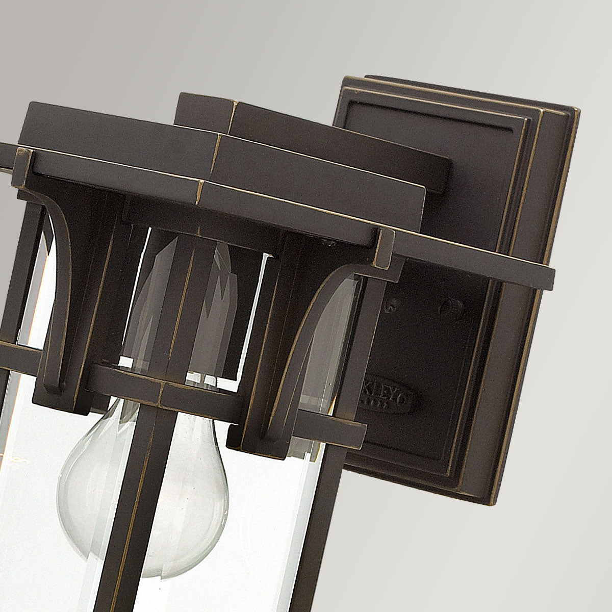 Außen-Wandleuchte Manhattan (bronzefarben) 1x - Elstead Lighting