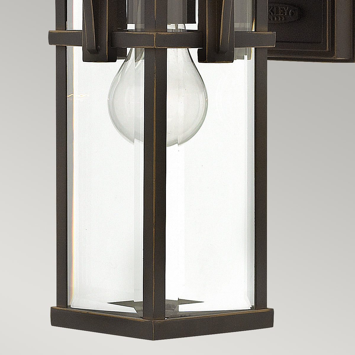 Außen-Wandleuchte Manhattan (bronzefarben) 1x - Elstead Lighting