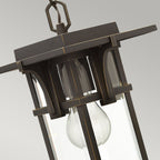 Außen-Pendelleuchte Manhattan (bronzefarben) 1x - Elstead Lighting