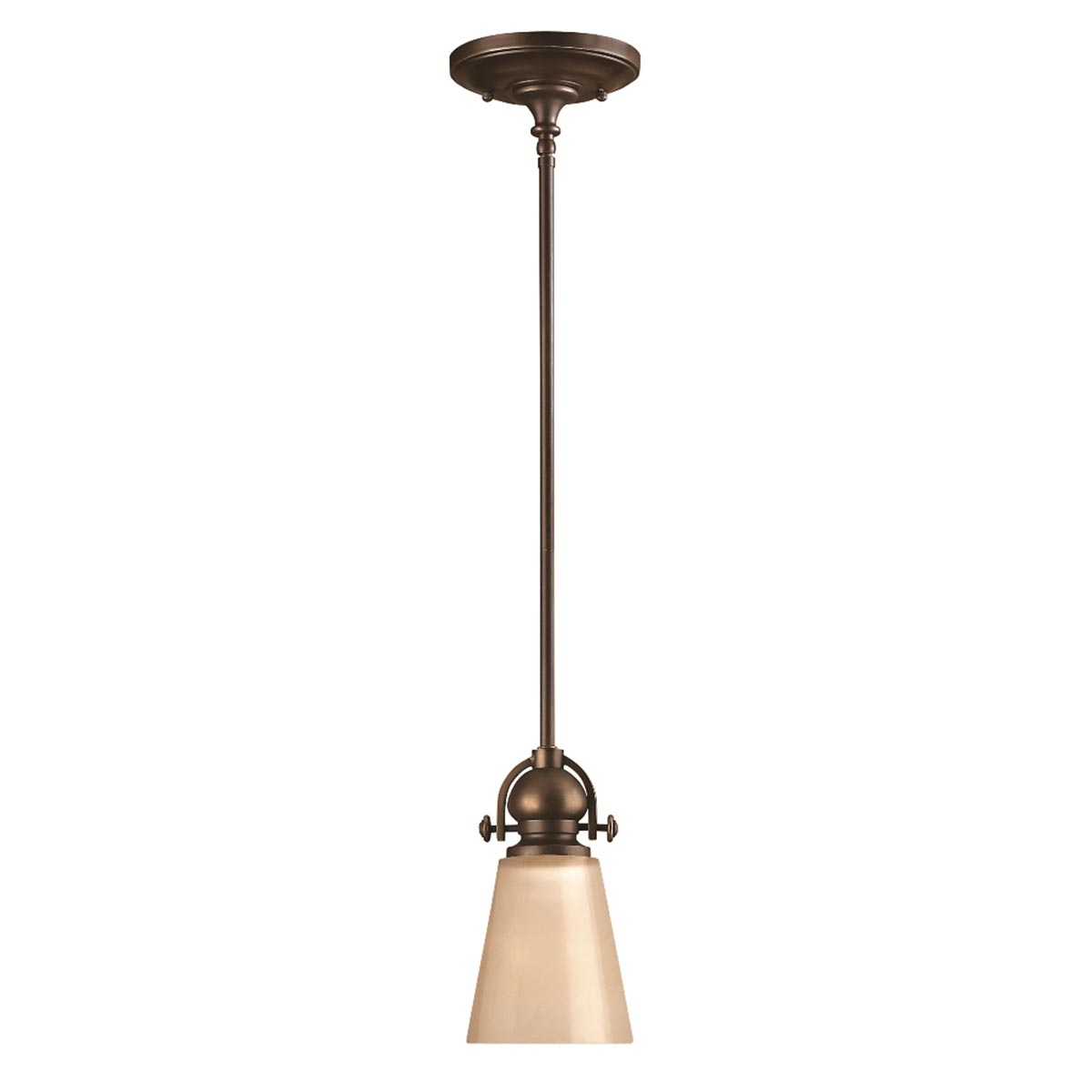 Pendelleuchte Mayflower (bronzefarben) 1x - Elstead Lighting