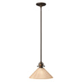 Pendelleuchte Mayflower (bronzefarben) 1x - Elstead Lighting