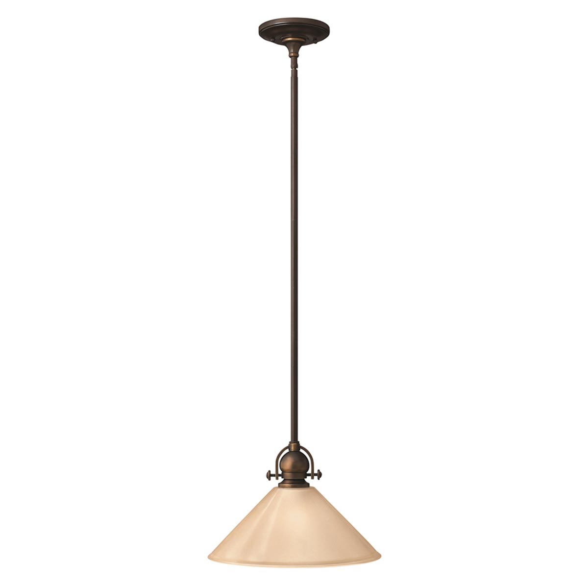 Pendelleuchte Mayflower (bronzefarben) 1x - Elstead Lighting