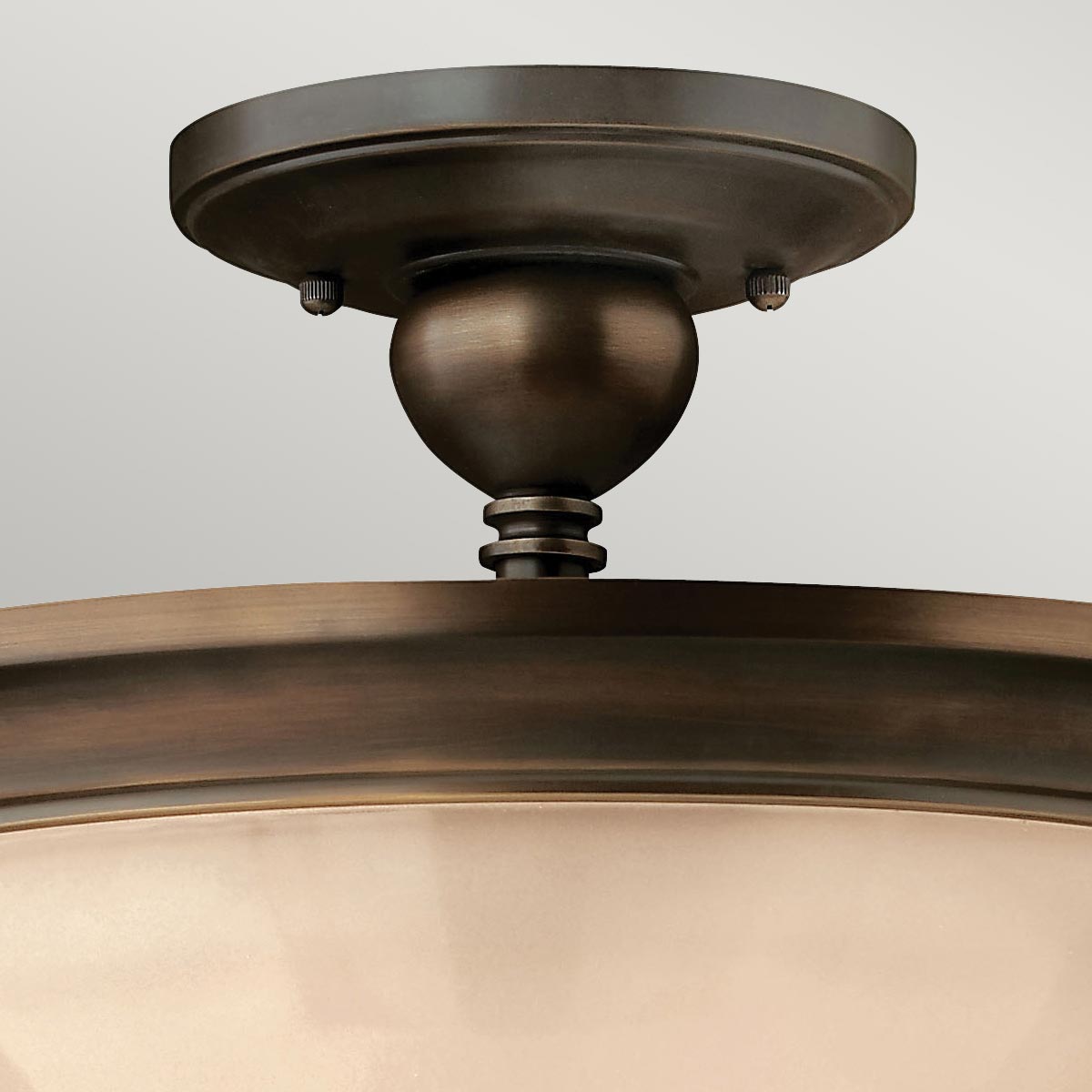 Deckenleuchte Mayflower (bronzefarben) 3x - Elstead Lighting
