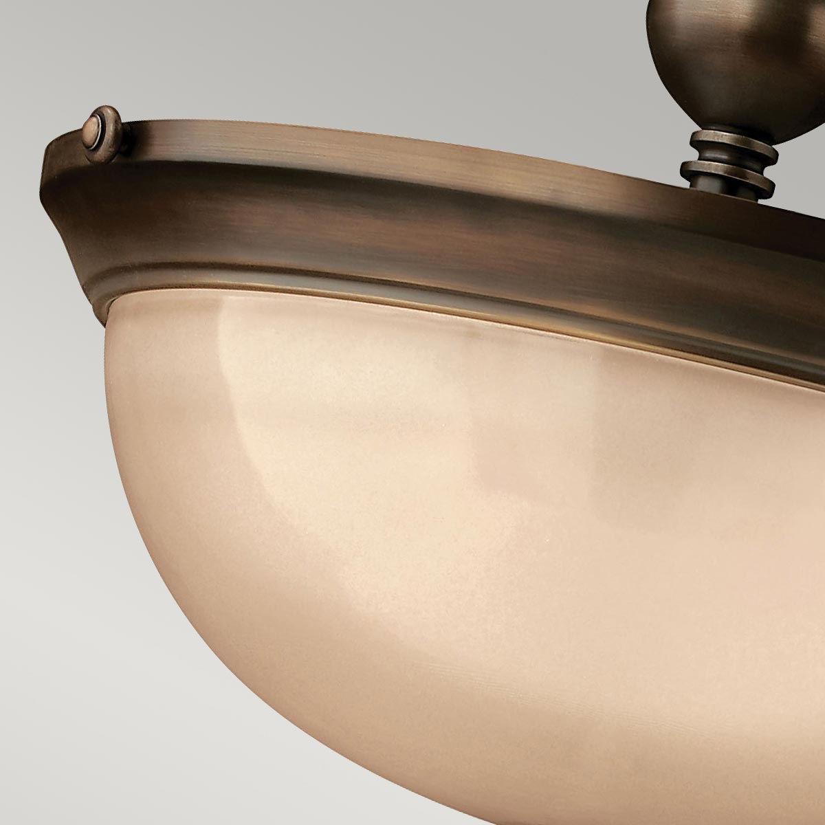 Deckenleuchte Mayflower (bronzefarben) 3x - Elstead Lighting