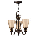 Pendelleuchte Mayflower (bronzefarben) 3x - Elstead Lighting