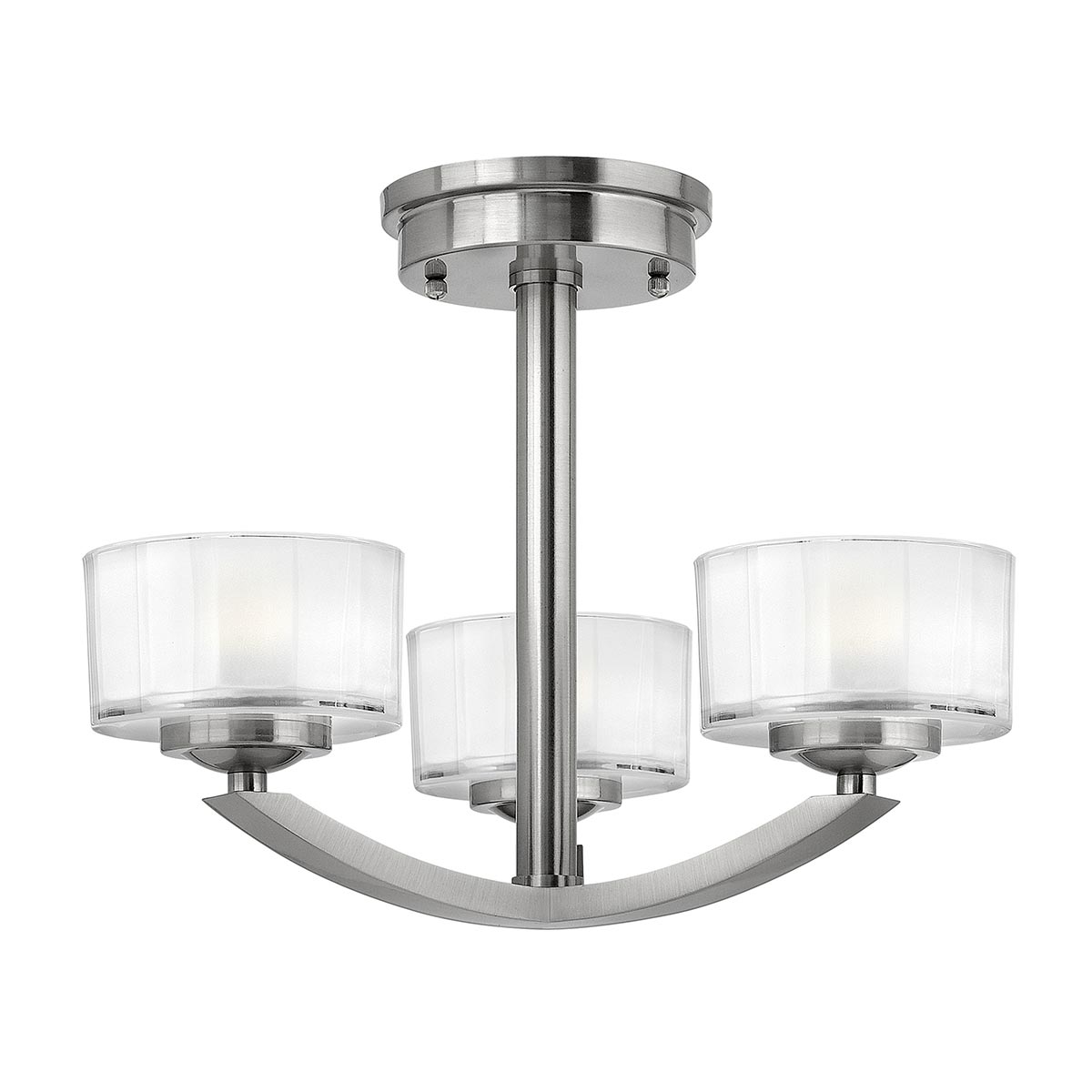 Deckenleuchte Meridian (Nickel) 3x - Elstead Lighting