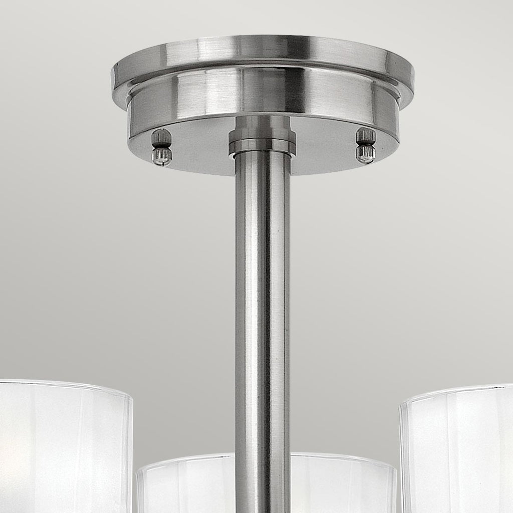 Deckenleuchte Meridian (Nickel) 3x - Elstead Lighting