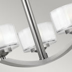 Deckenleuchte Meridian (Nickel) 3x - Elstead Lighting