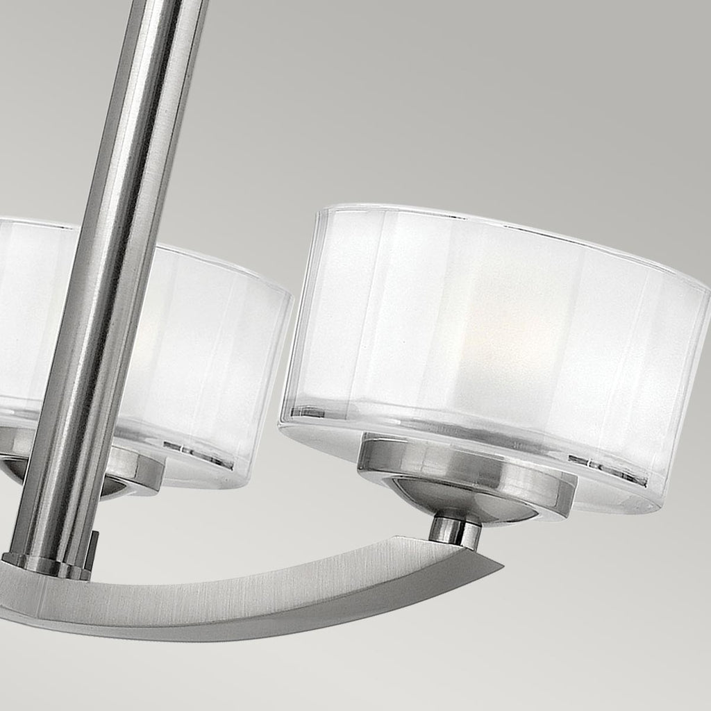 Deckenleuchte Meridian (Nickel) 3x - Elstead Lighting