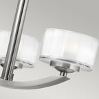 Deckenleuchte Meridian (Nickel) 3x - Elstead Lighting