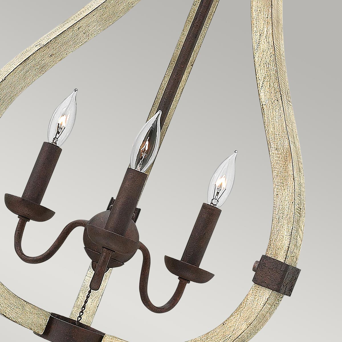 Pendelleuchte Middlefield (Iron Rust) 3x - Elstead Lighting