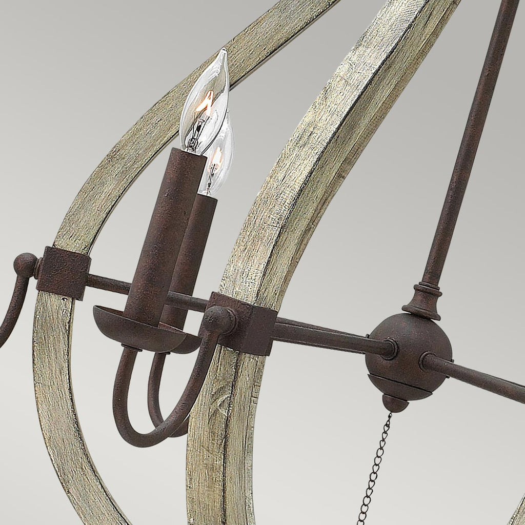 Pendelleuchte Middlefield (Iron Rust) 6x - Elstead Lighting