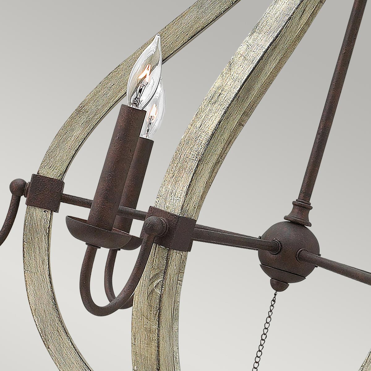 Pendelleuchte Middlefield (Iron Rust) 6x - Elstead Lighting