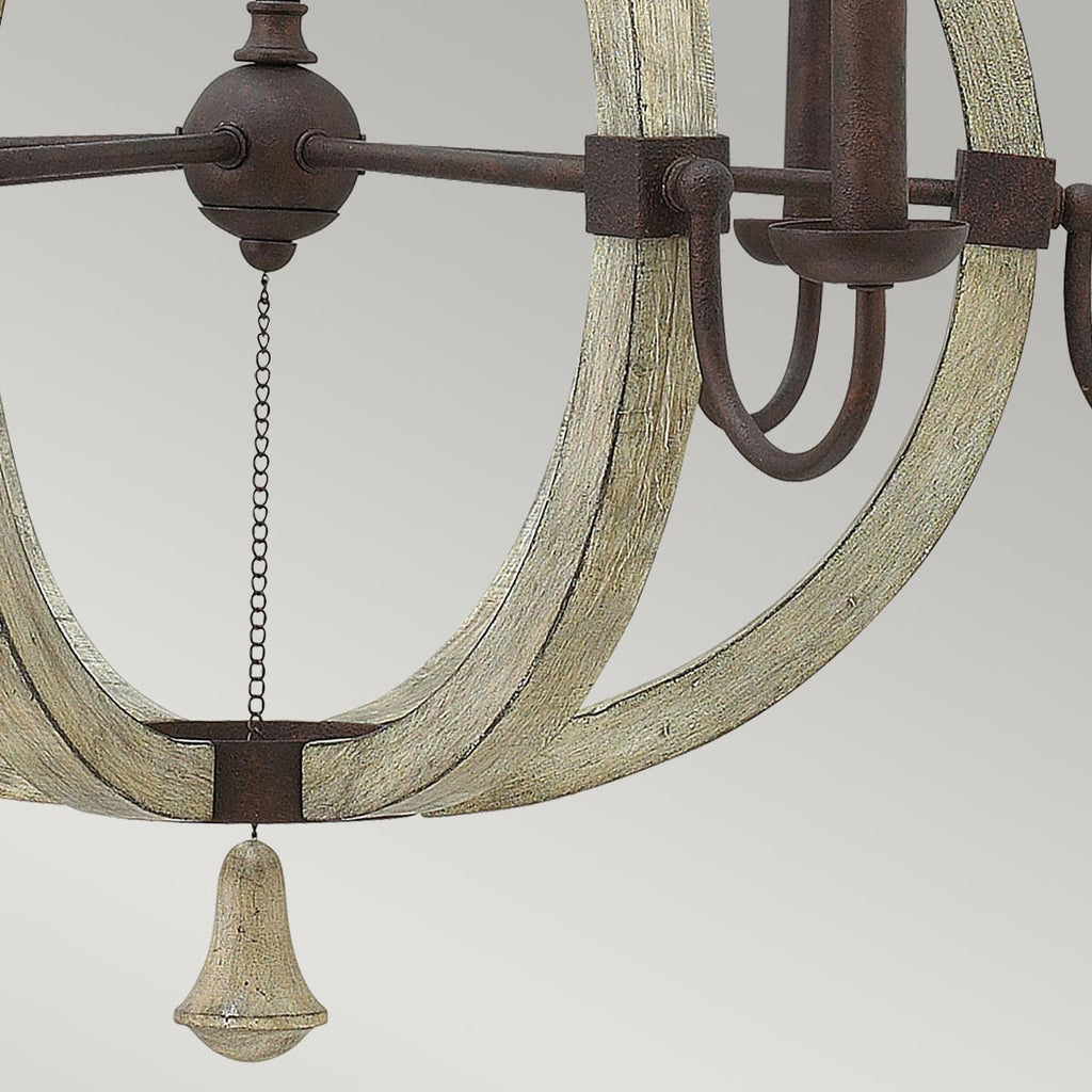 Pendelleuchte Middlefield (Iron Rust) 6x - Elstead Lighting