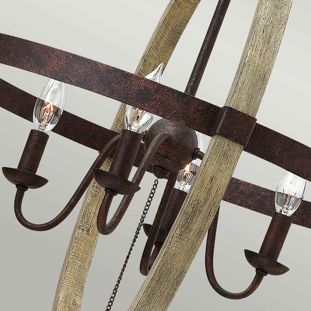 Pendelleuchte Middlefield (Iron Rust) 4x - Elstead Lighting