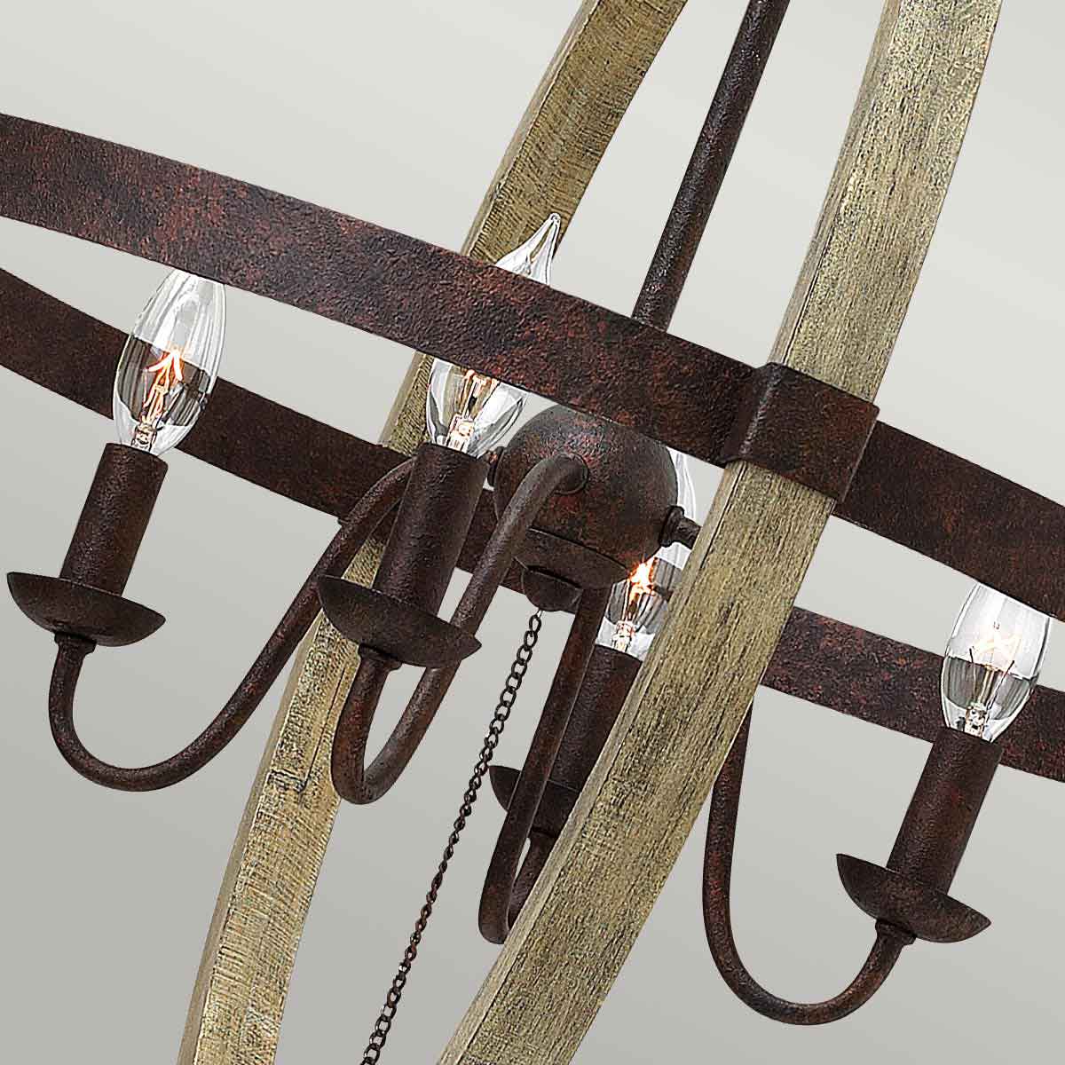 Pendelleuchte Middlefield (Iron Rust) 4x - Elstead Lighting