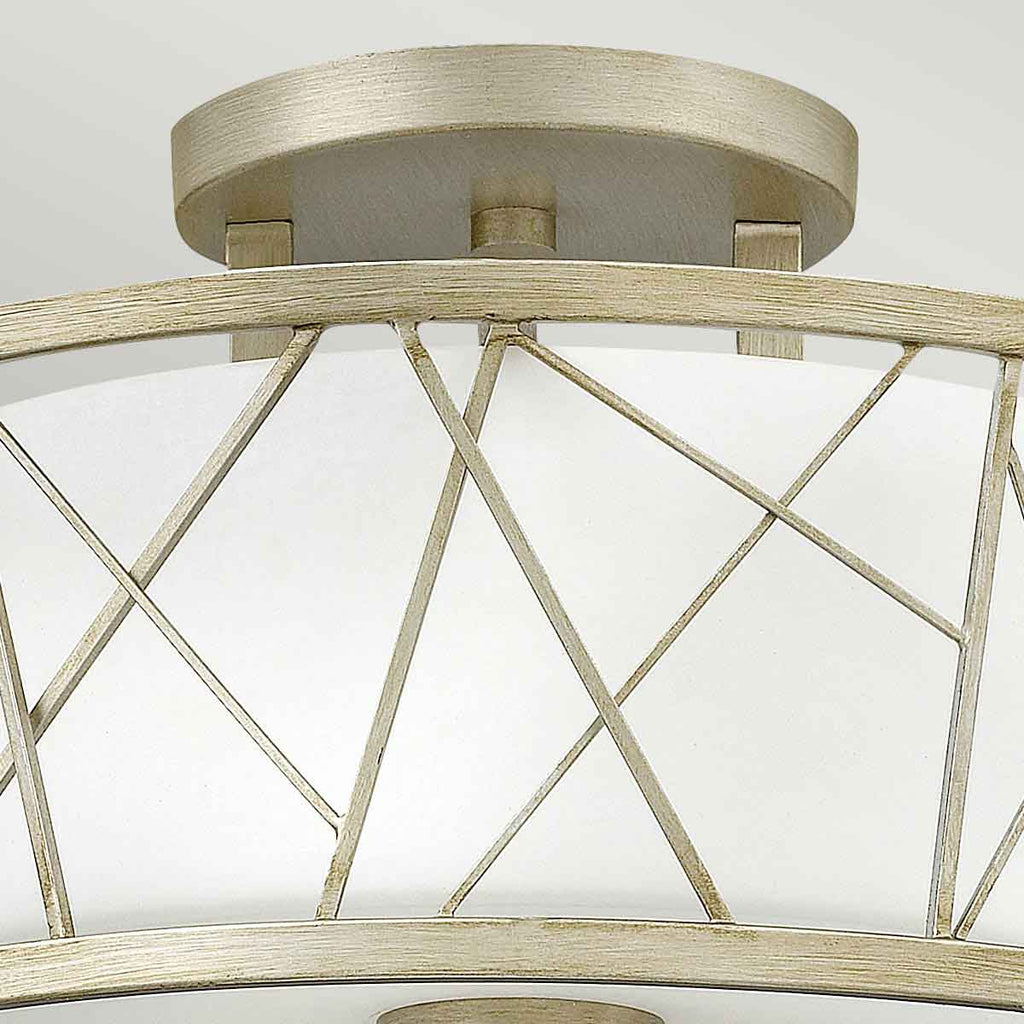 Deckenleuchte Nest (silberfarben) 3x - Elstead Lighting