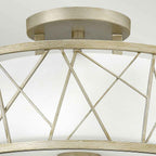 Deckenleuchte Nest (silberfarben) 3x - Elstead Lighting