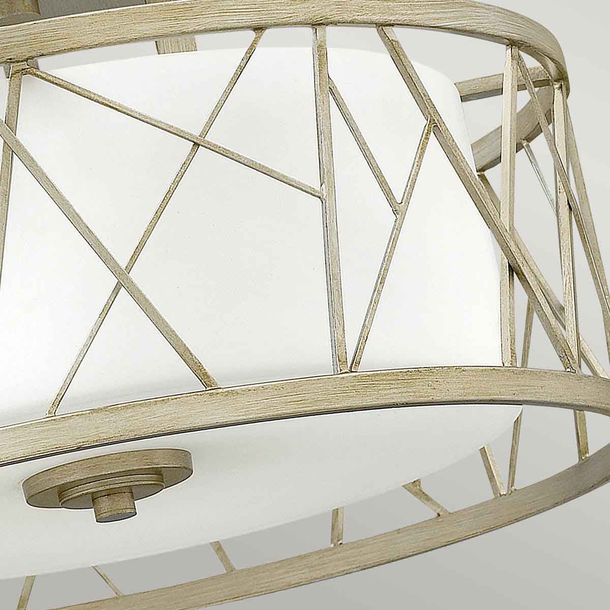 Deckenleuchte Nest (silberfarben) 3x - Elstead Lighting