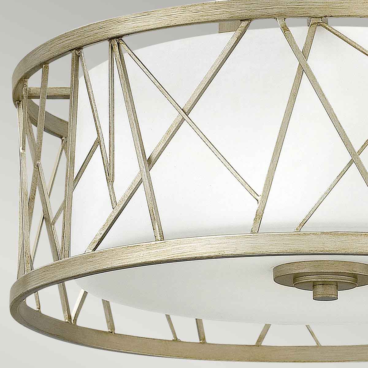 Deckenleuchte Nest (silberfarben) 3x - Elstead Lighting