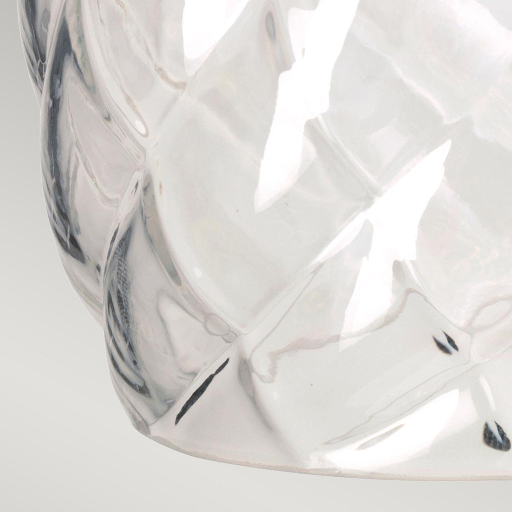 Bad-Wandleuchte Plantation (Nickel) 1x - Elstead Lighting