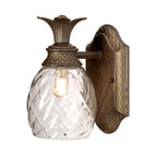Bad-Wandleuchte Plantation (bronzefarben) 1x - Elstead Lighting