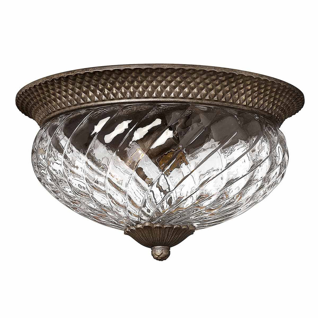 Deckenleuchte Plantation (bronzefarben) 3x - Elstead Lighting
