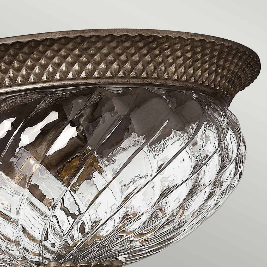 Deckenleuchte Plantation (bronzefarben) 3x - Elstead Lighting