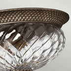Deckenleuchte Plantation (bronzefarben) 3x - Elstead Lighting